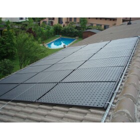 Solarabsorber Komplettset bis 18 m²...